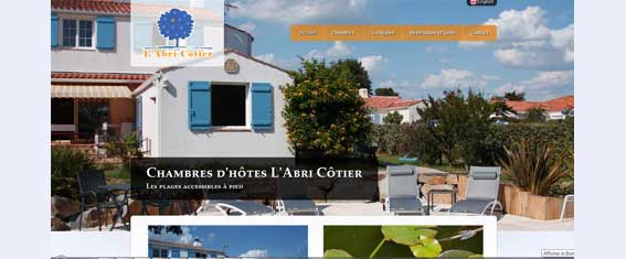 site internet chambres Pornic