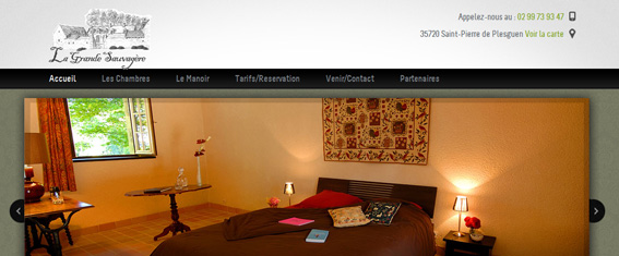 site internet chambres d'hotes